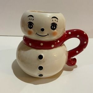 NEW Johanna Parker snowman mug